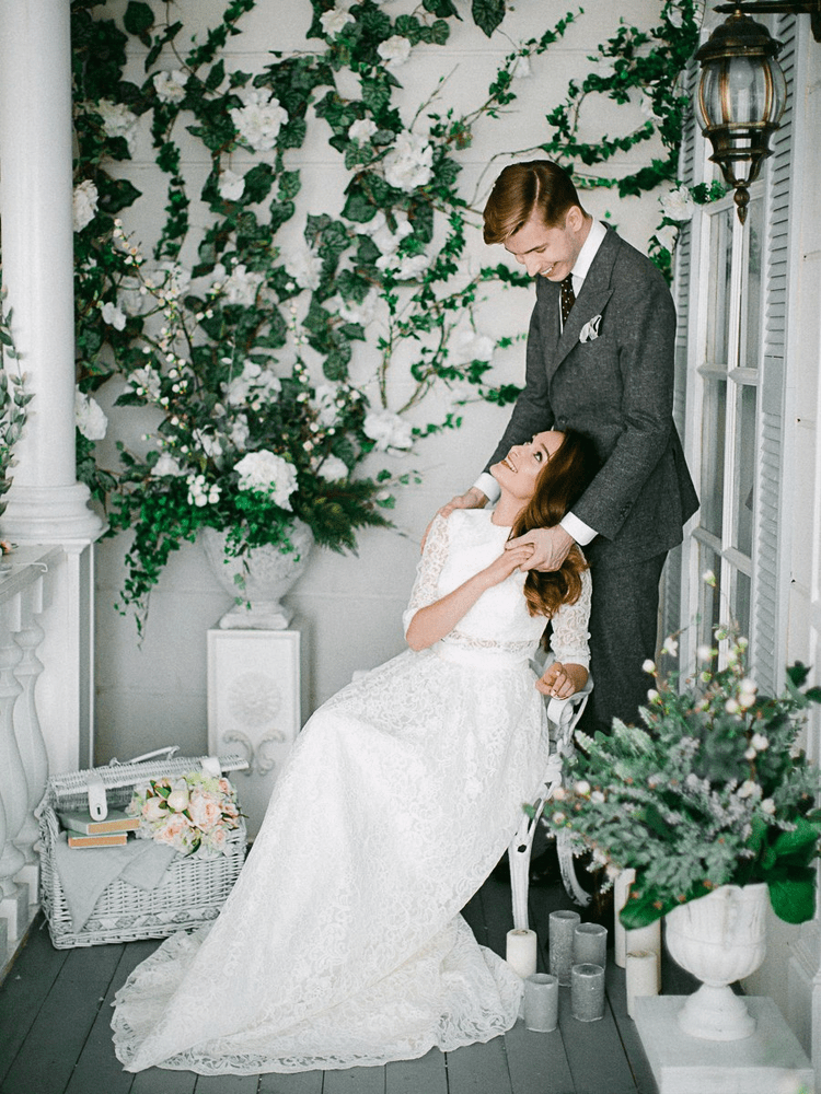 Inspiration – shooting with a wedding dress Verna