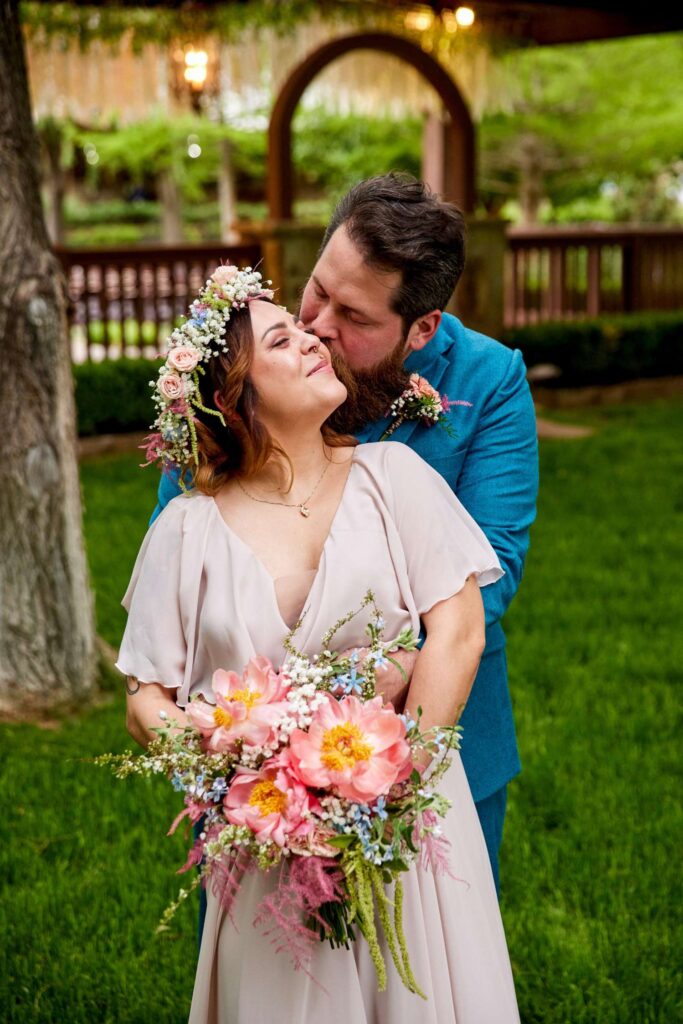 Photo Bride Abigail in a Berta wedding dress