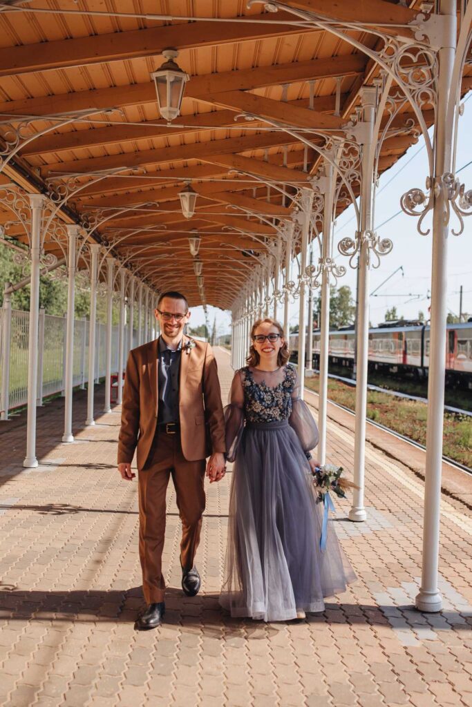 Photo Bride Alexandra in Artemis wedding dress