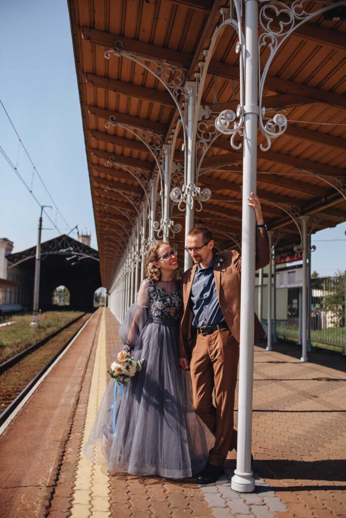 Photo Bride Alexandra in Artemis wedding dress
