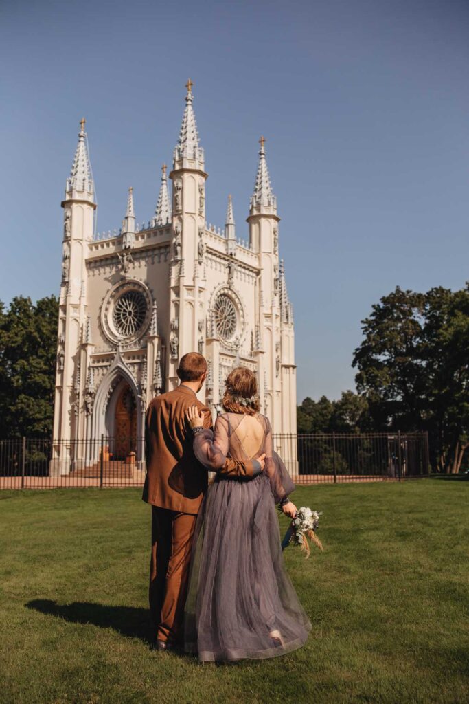 Photo Bride Alexandra in Artemis wedding dress
