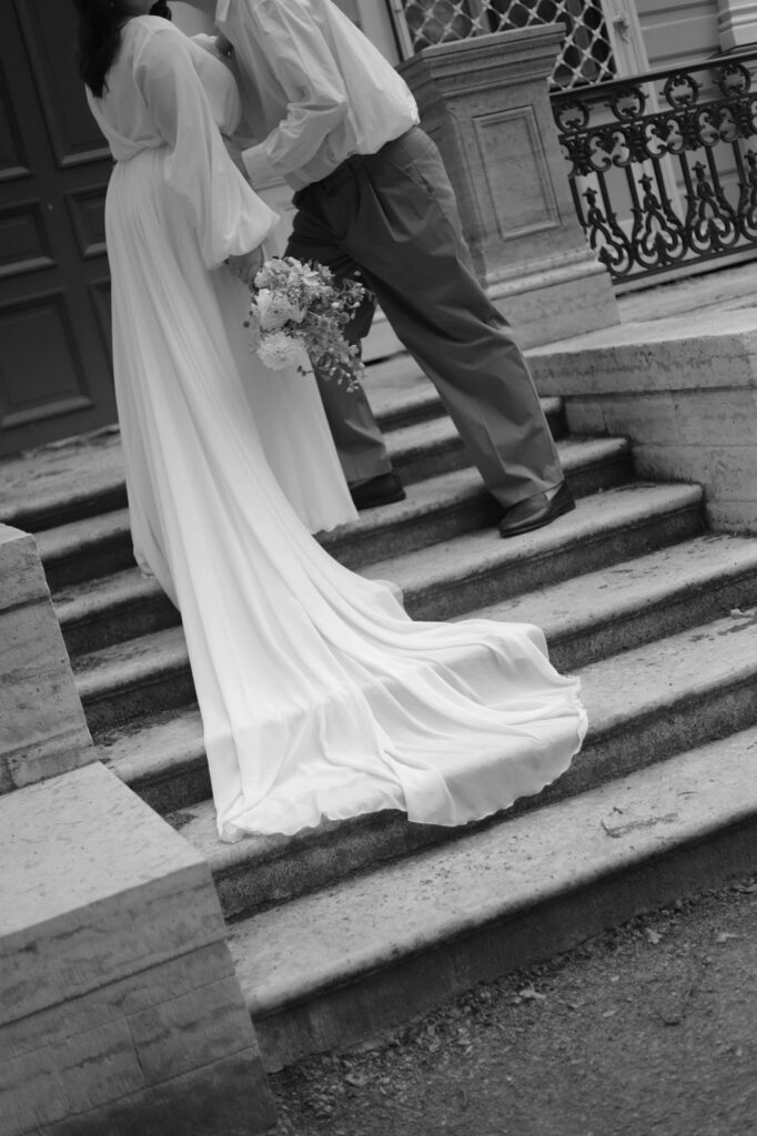 Photo Bride Anastasia in Augusta dress