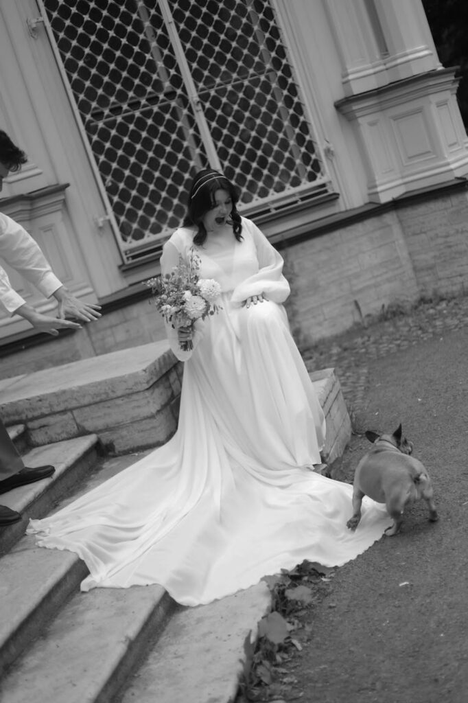 Photo Bride Anastasia in Augusta dress