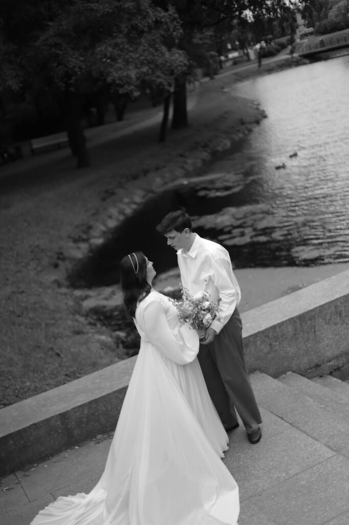 Photo Bride Anastasia in Augusta dress