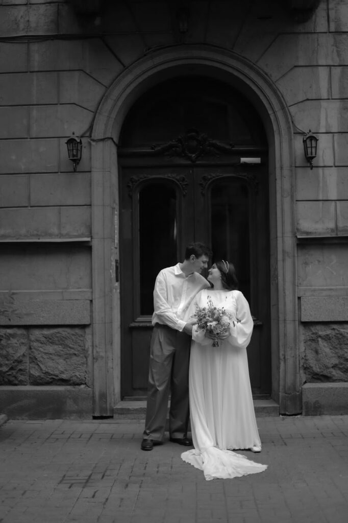 Photo Bride Anastasia in Augusta dress