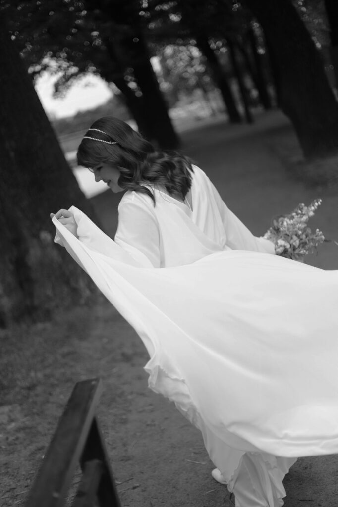 Photo Bride Anastasia in Augusta dress