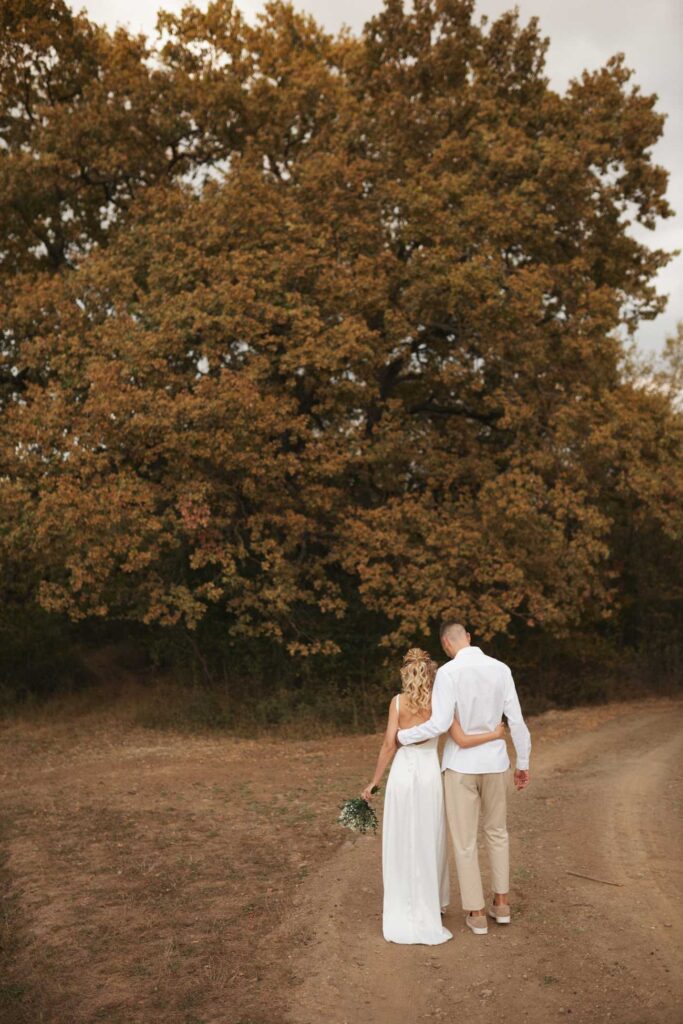Photo Bride Anastasia in Zoe wedding dress