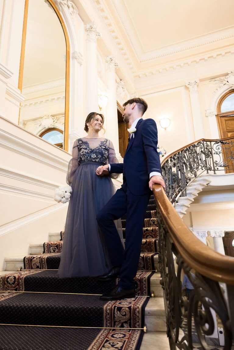 Bride Anna in an Artemis dress