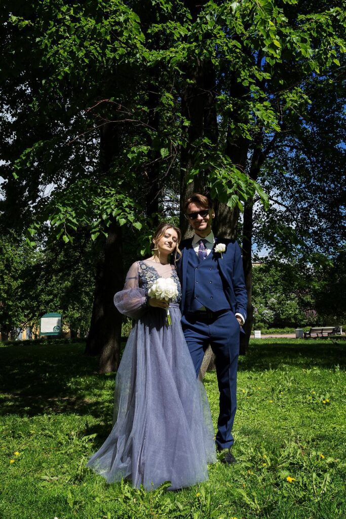 Photo Bride Anna in an Artemis dress