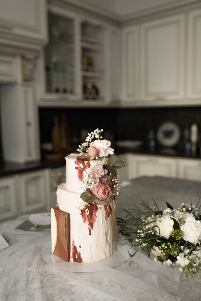 Photo Bride Arina in Calista wedding dress