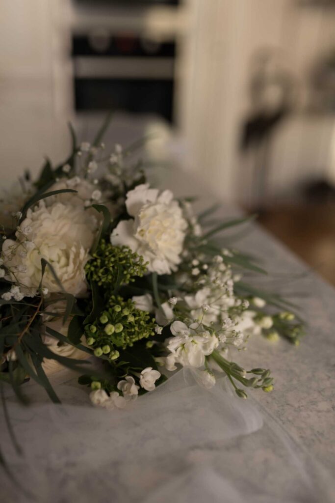 Photo Bride Arina in Calista wedding dress
