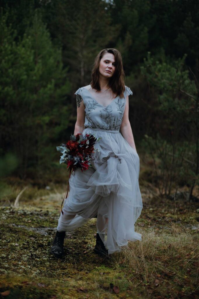 Photo Bride Darius in her Jenna dress