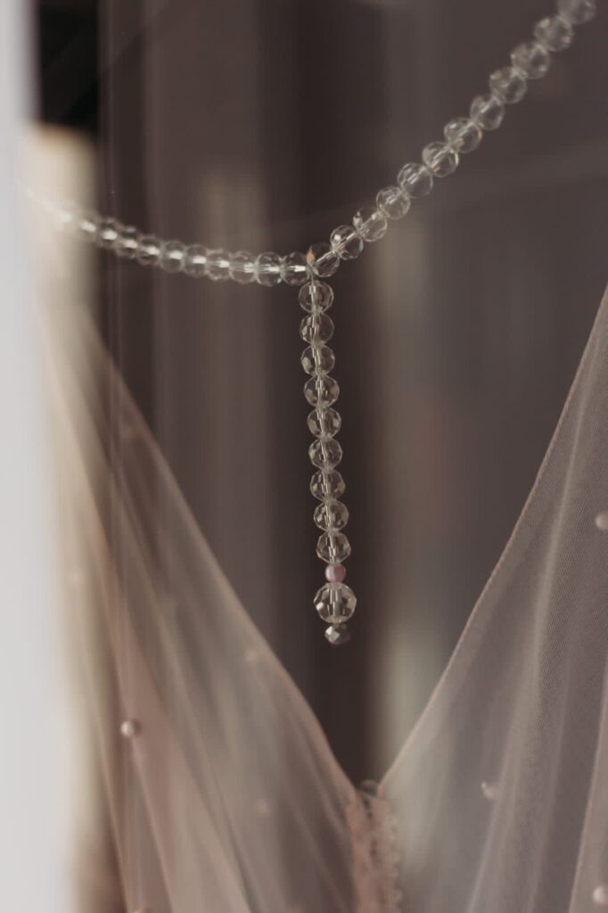 Photo Bride Dasha in an Iowa dress