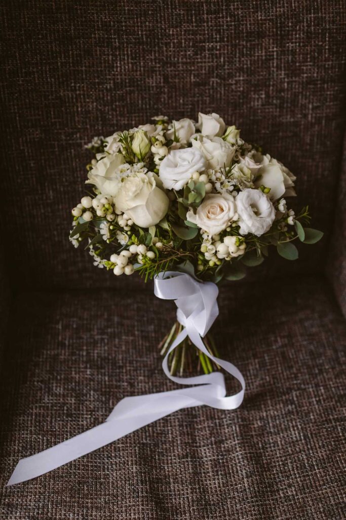 Photo Bride Maria in a custom gown and baby gown by Boudoirwedding