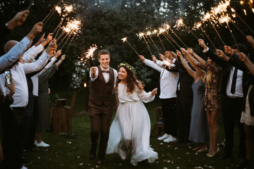 Photo Bride Maria in a delicate Nirvana dress