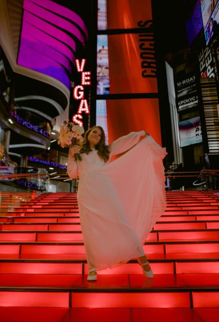 Bride Paulina in a Nirvana dress