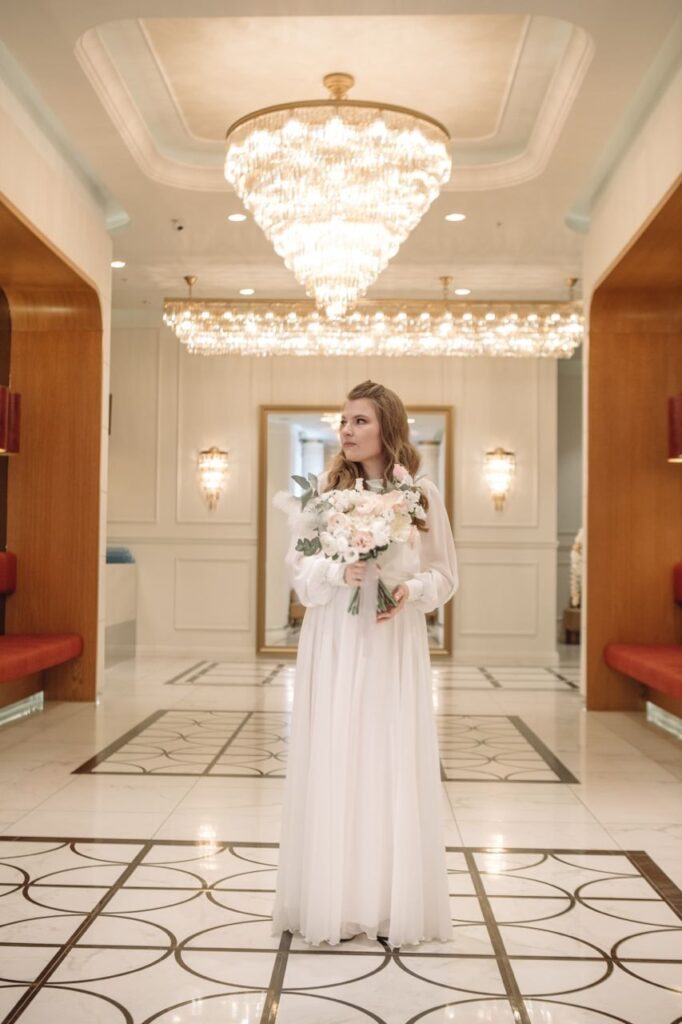 Photo Bride Paulina in a Nirvana dress