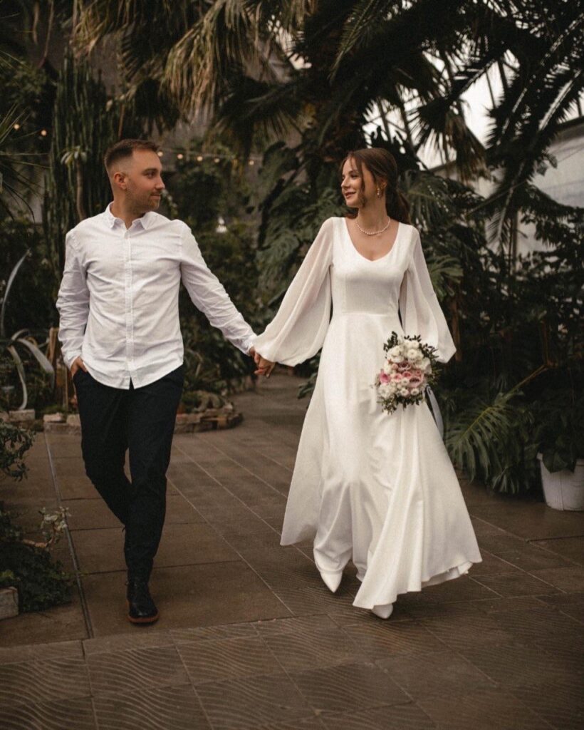 Photo Bride Vasilisa in Onix wedding dress