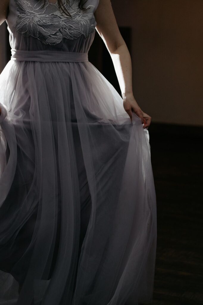 Photo Custom wedding dress and baby girl dress by Boudoirwedding