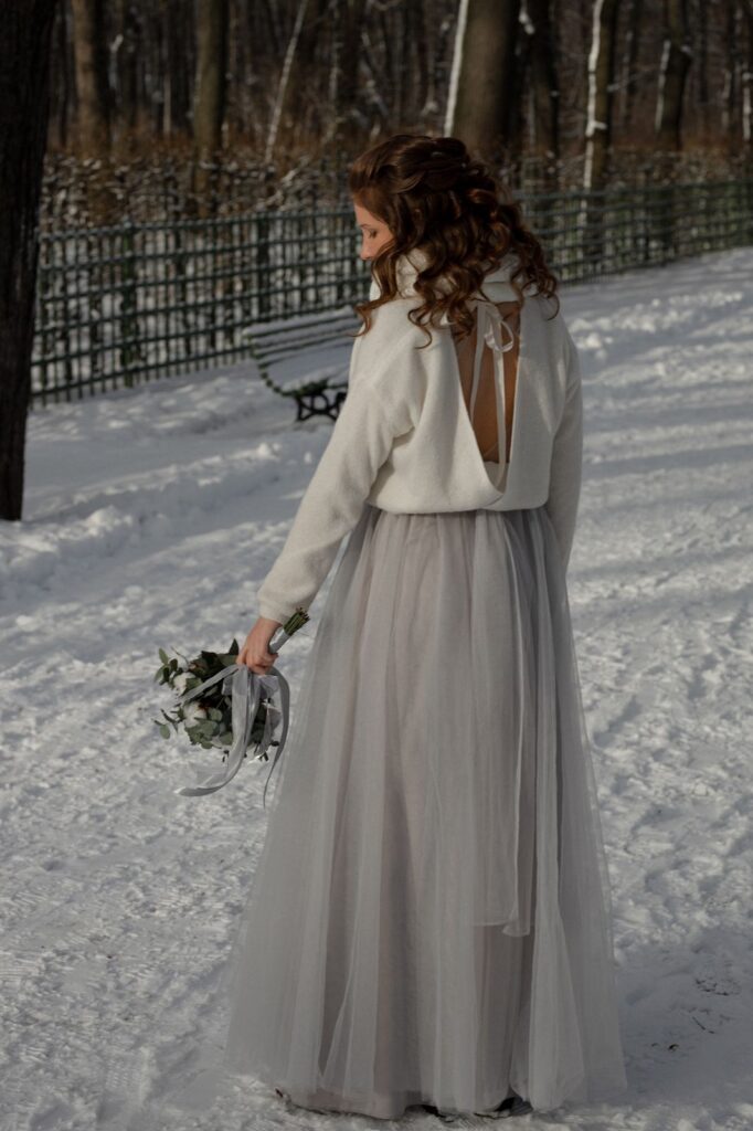 Photo Custom wedding dress and baby girl dress by Boudoirwedding