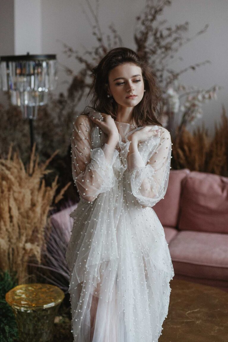 Photo session in Atlantis wedding dress