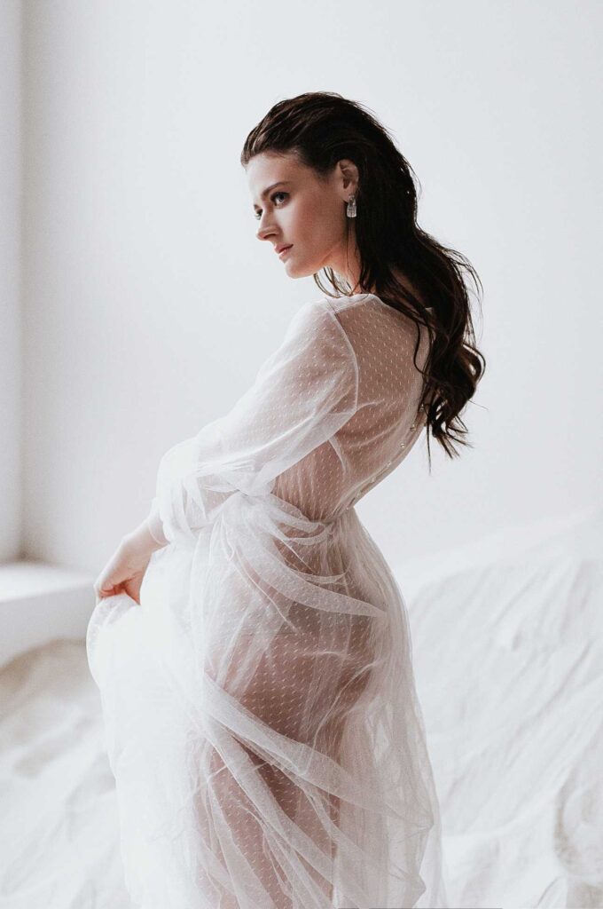 Photo Photo session in Elegance wedding dress