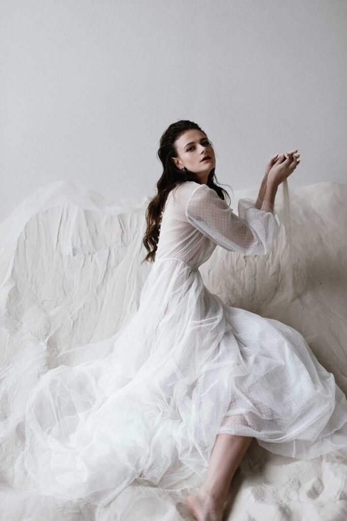 Photo Photo session in Elegance wedding dress