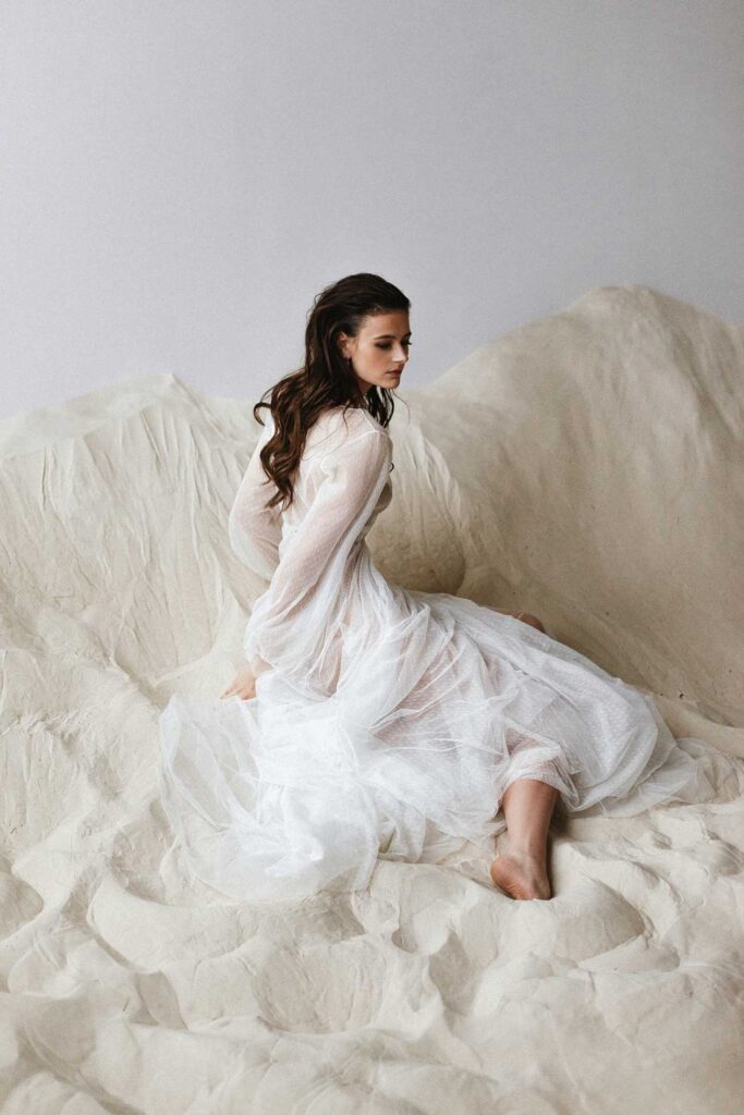 Photo Photo session in Elegance wedding dress