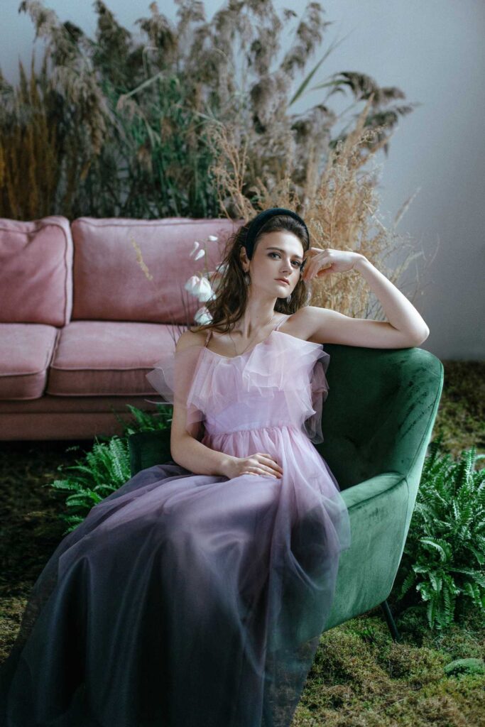 Photo Photo session in evening dress Aphelia