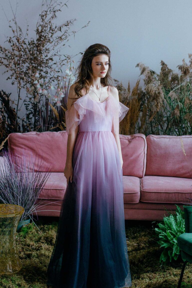 Photo session in evening dress Aphelia