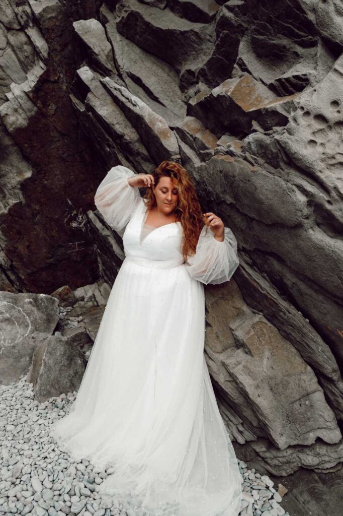 Photo Photo session on the beach in Iowa dress