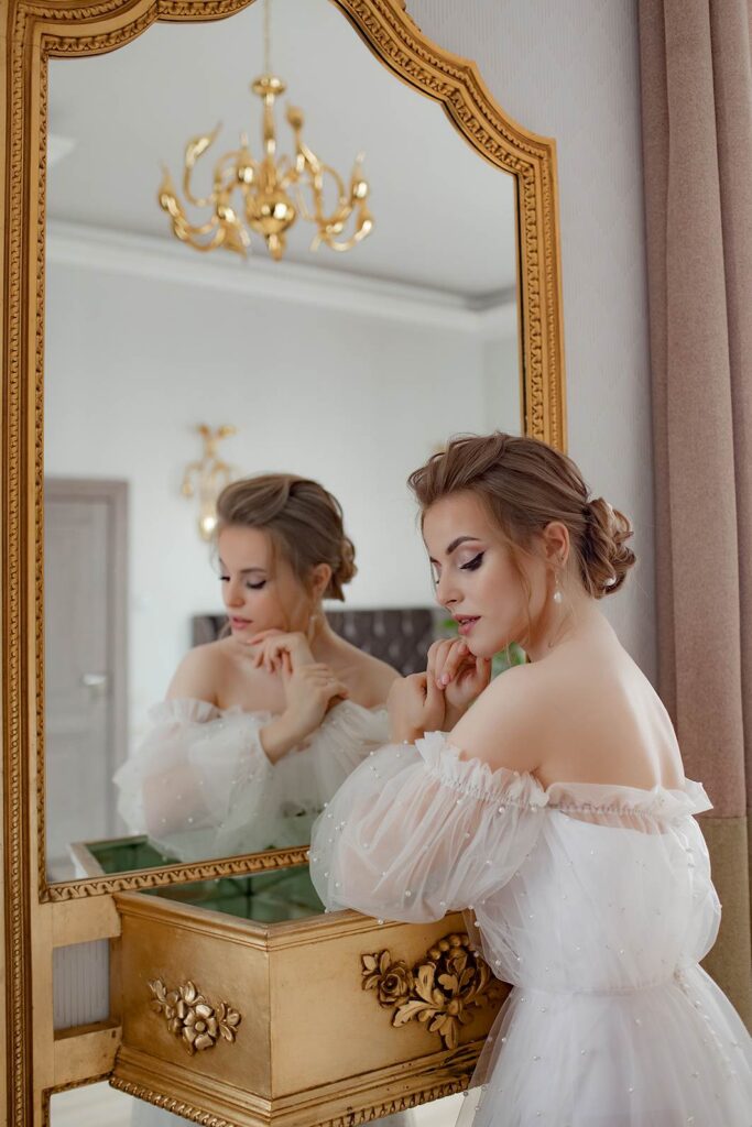Photo Photo shoot model Yana in wedding dress Vivian
