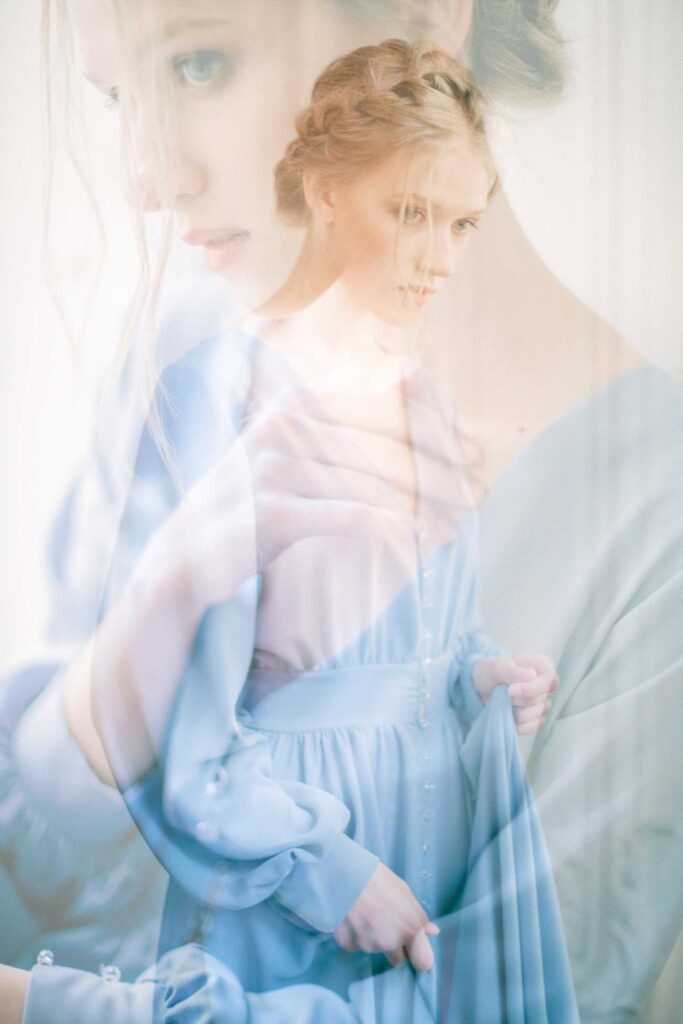 Photo Photo shoot in evening dress Rivera