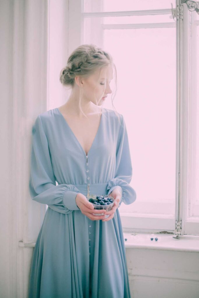 Photo Photo shoot in evening dress Rivera