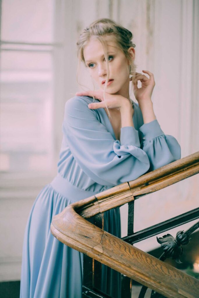 Photo Photo shoot in evening dress Rivera
