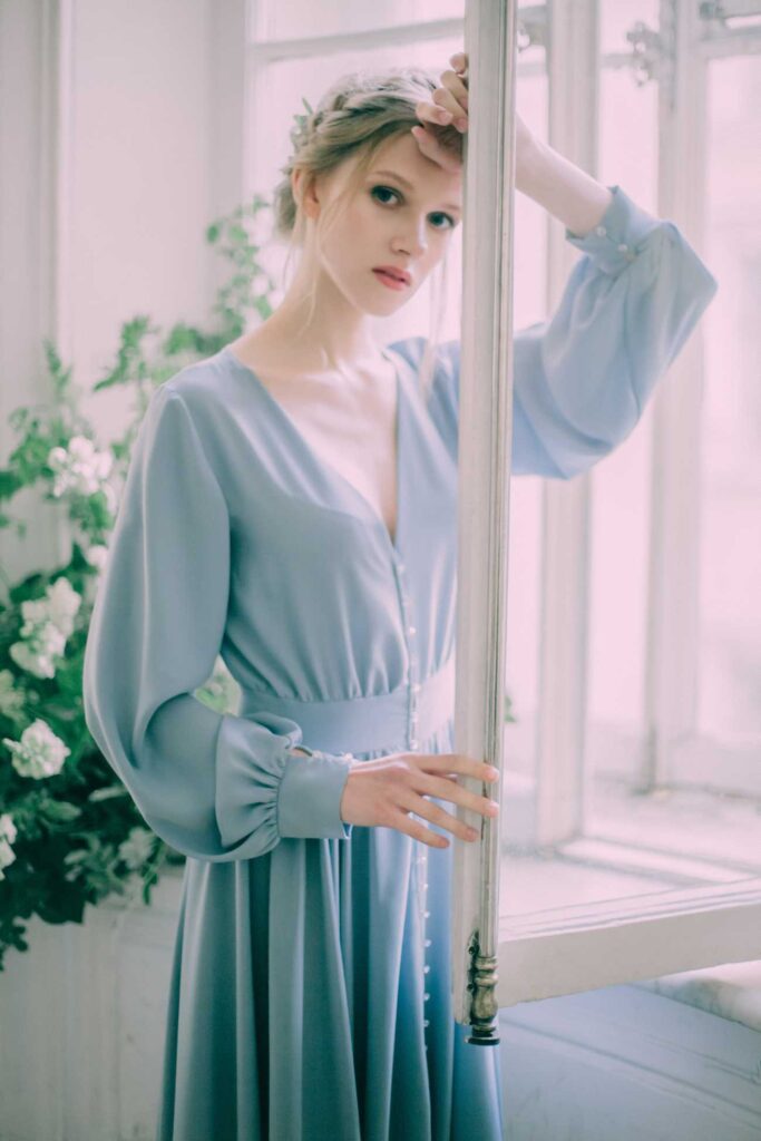 Photo Photo shoot in evening dress Rivera