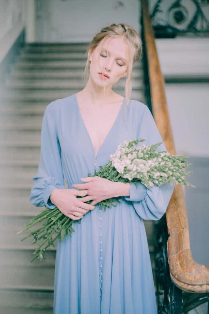 Photo Photo shoot in evening dress Rivera