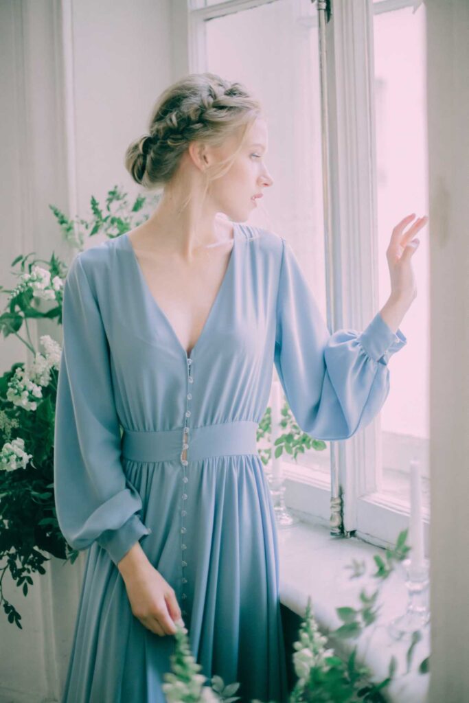 Photo Photo shoot in evening dress Rivera