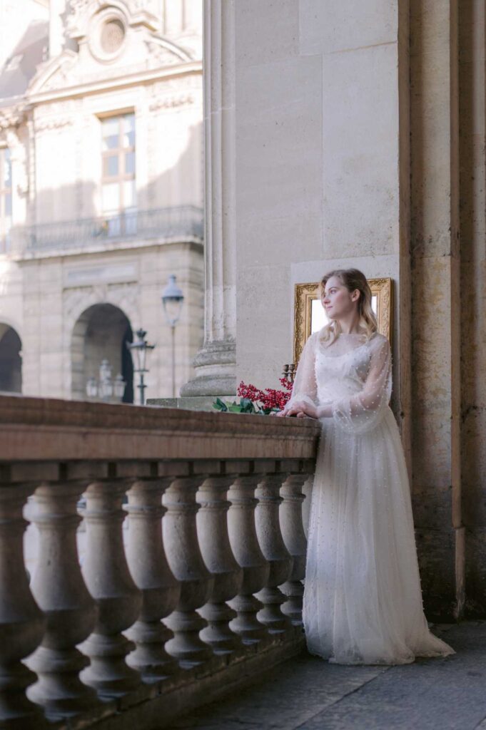 Photo Photo shoot in France bride in Atlantis dress