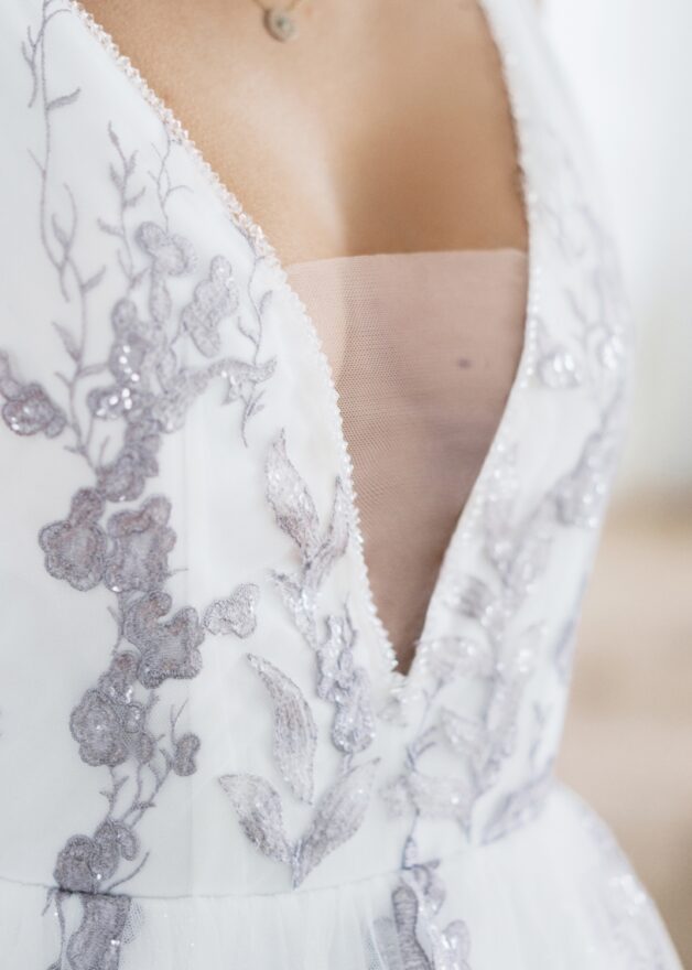 Wedding Dress Lilac