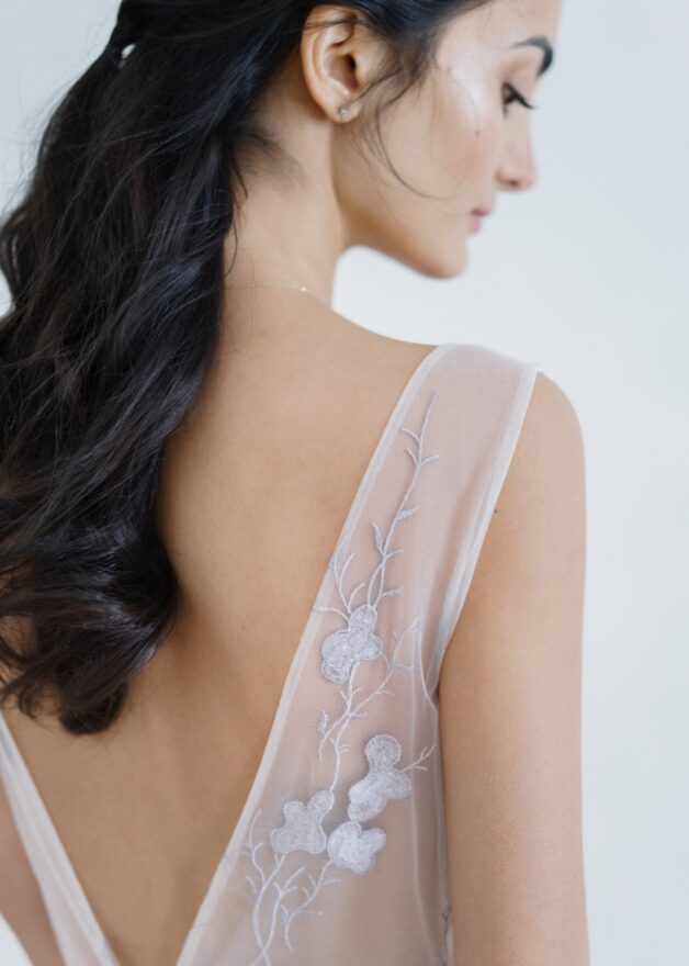 Wedding Dress Lilac