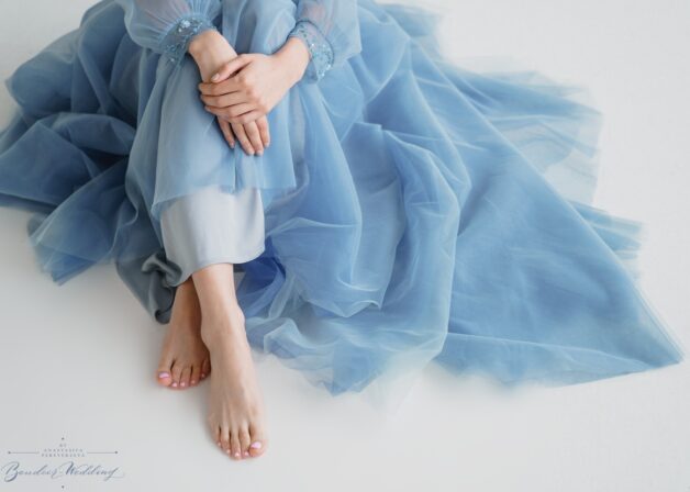 Blue Wedding Dress Aura