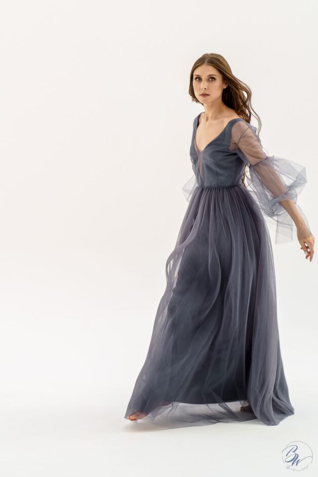 Photo Wedding dress Violet
