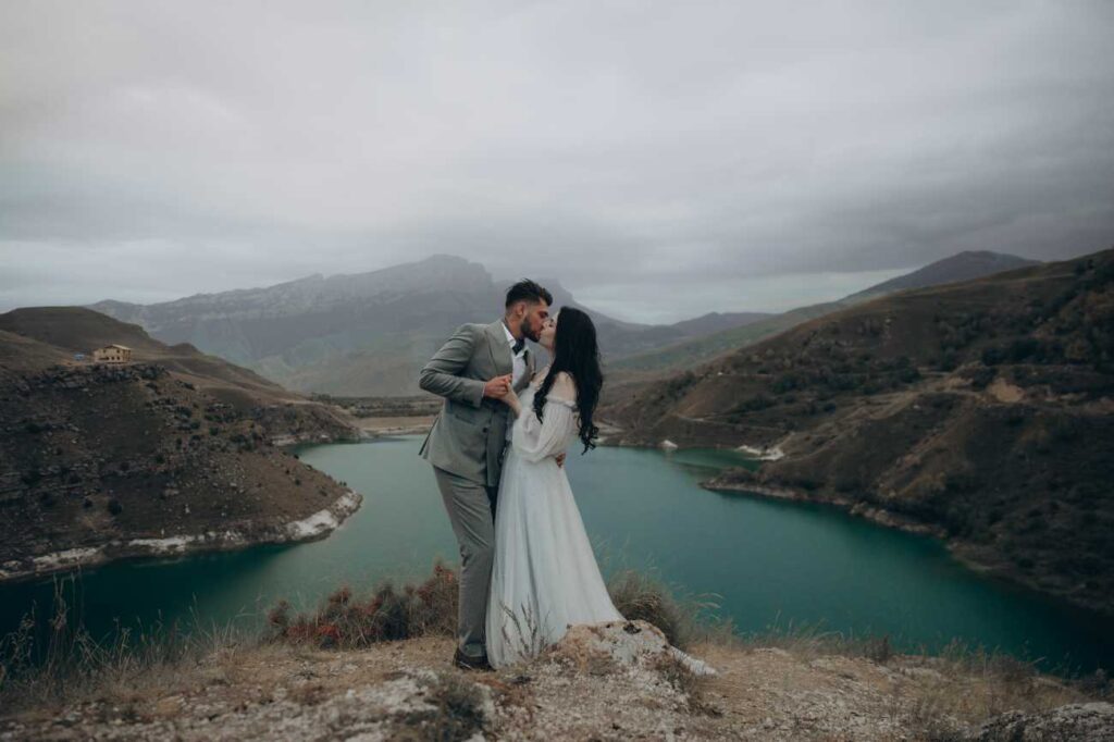 Photo Bride Diana in a Vivian gown