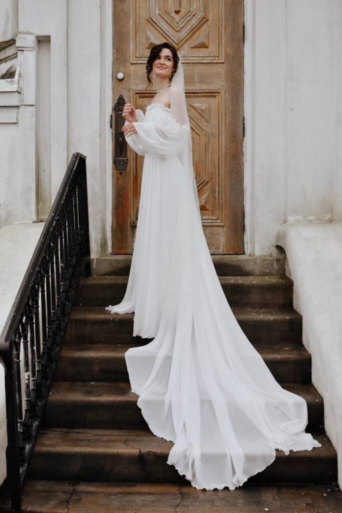 Photo Bride in a Levada dress