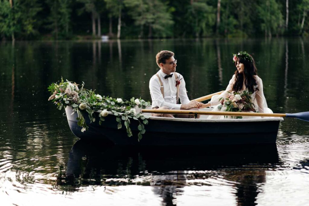 Photo Bride in a Whitney dress