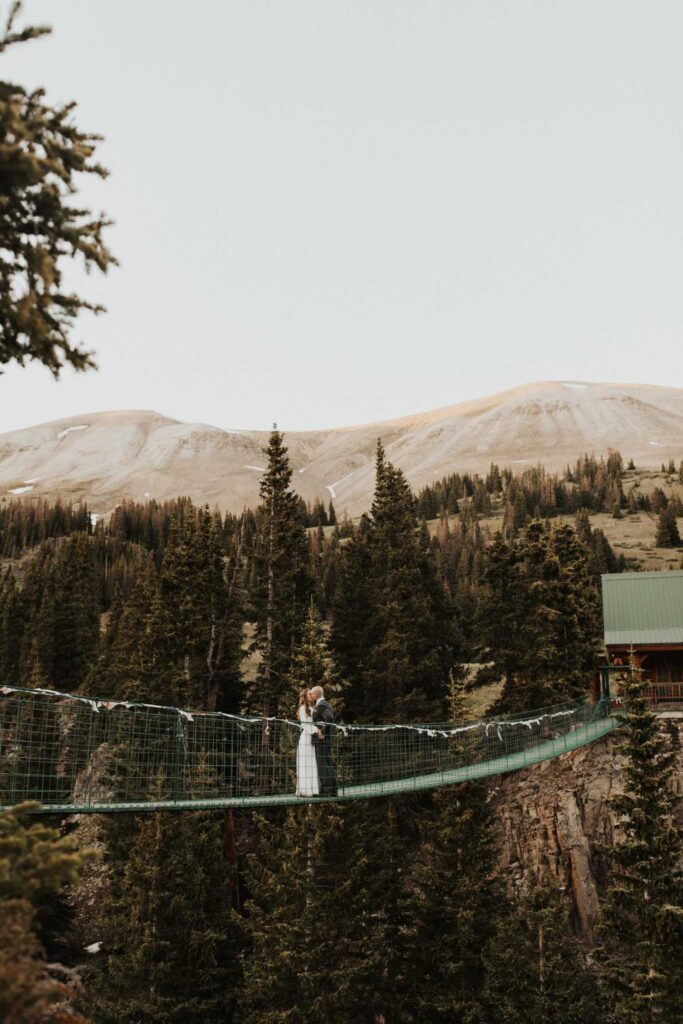 Photo Bride in ivory ALBA dress