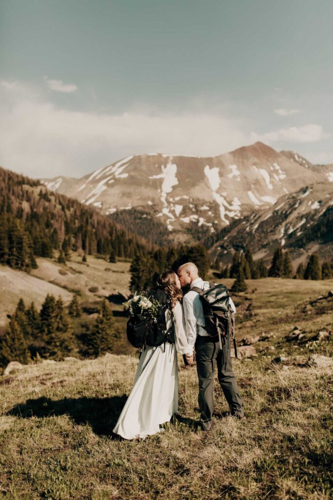 Photo Bride in ivory ALBA dress