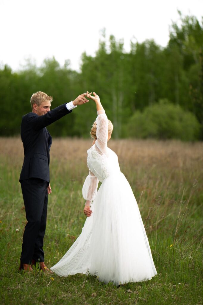 Photo Bride in Nika wedding dress