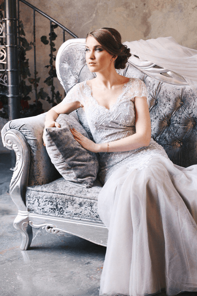 Inspiration - shooting in the style of the Great Gatsby with a wedding dress Chante and a boudoir Sofia